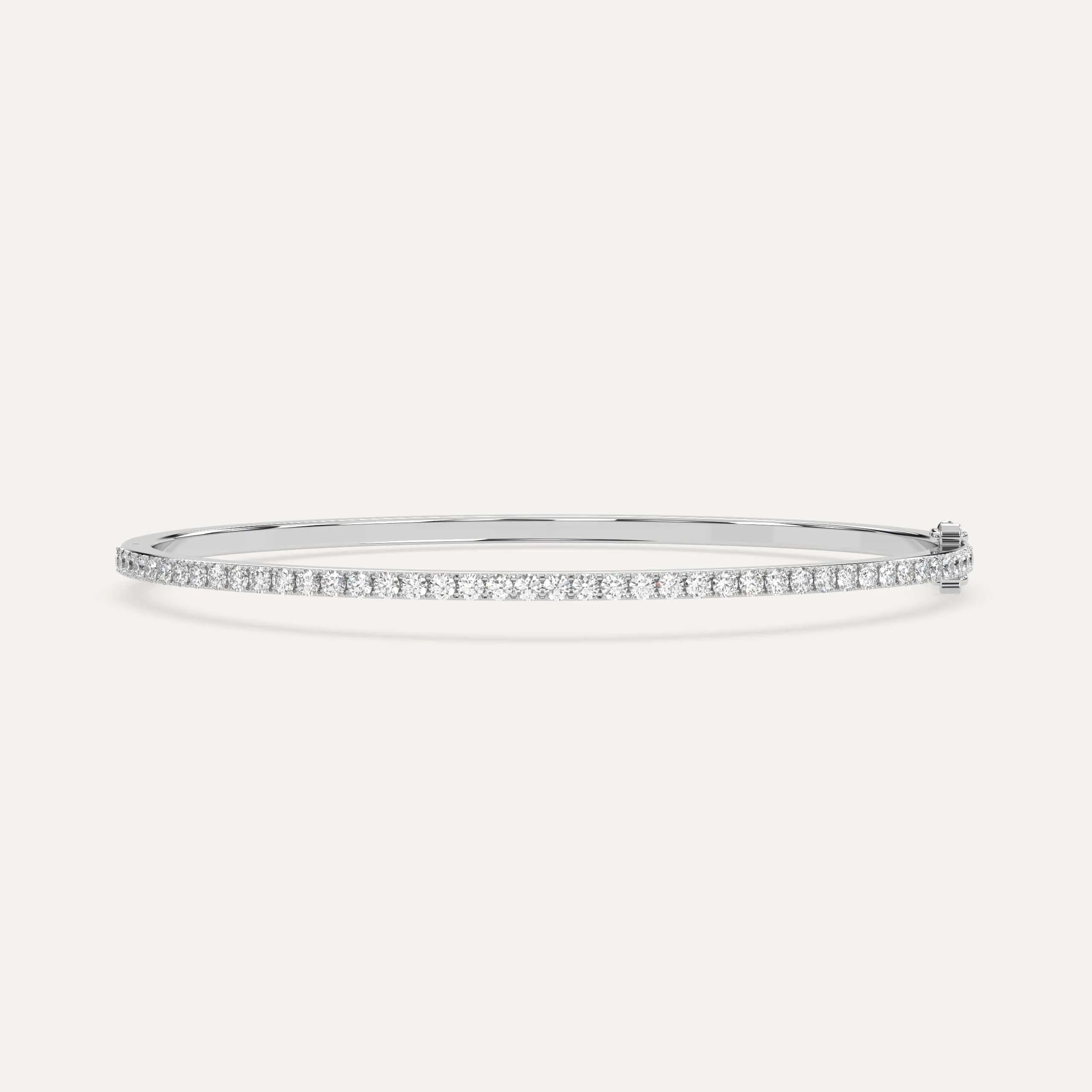 1 1/2 carat Pave, Bangle Diamond Bracelet