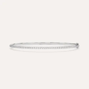 1 carat Pave, Bangle Diamond Bracelet