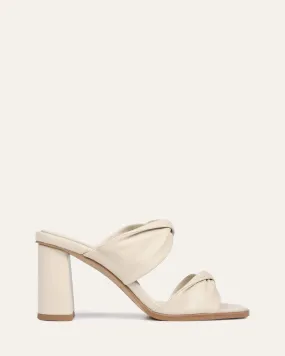 CAYLIE HIGH HEEL SANDALS BONE LEATHER