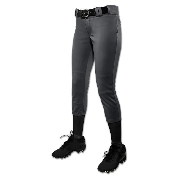 Champro Womens/Girls Tournament Low Rise Solid Pants: BP11