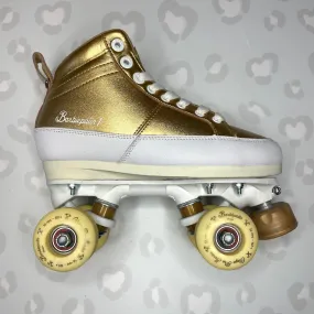 CHAYA - Gold Kismet Barbiepatins Park Cruiser Roller Skates (Promo Deal!)