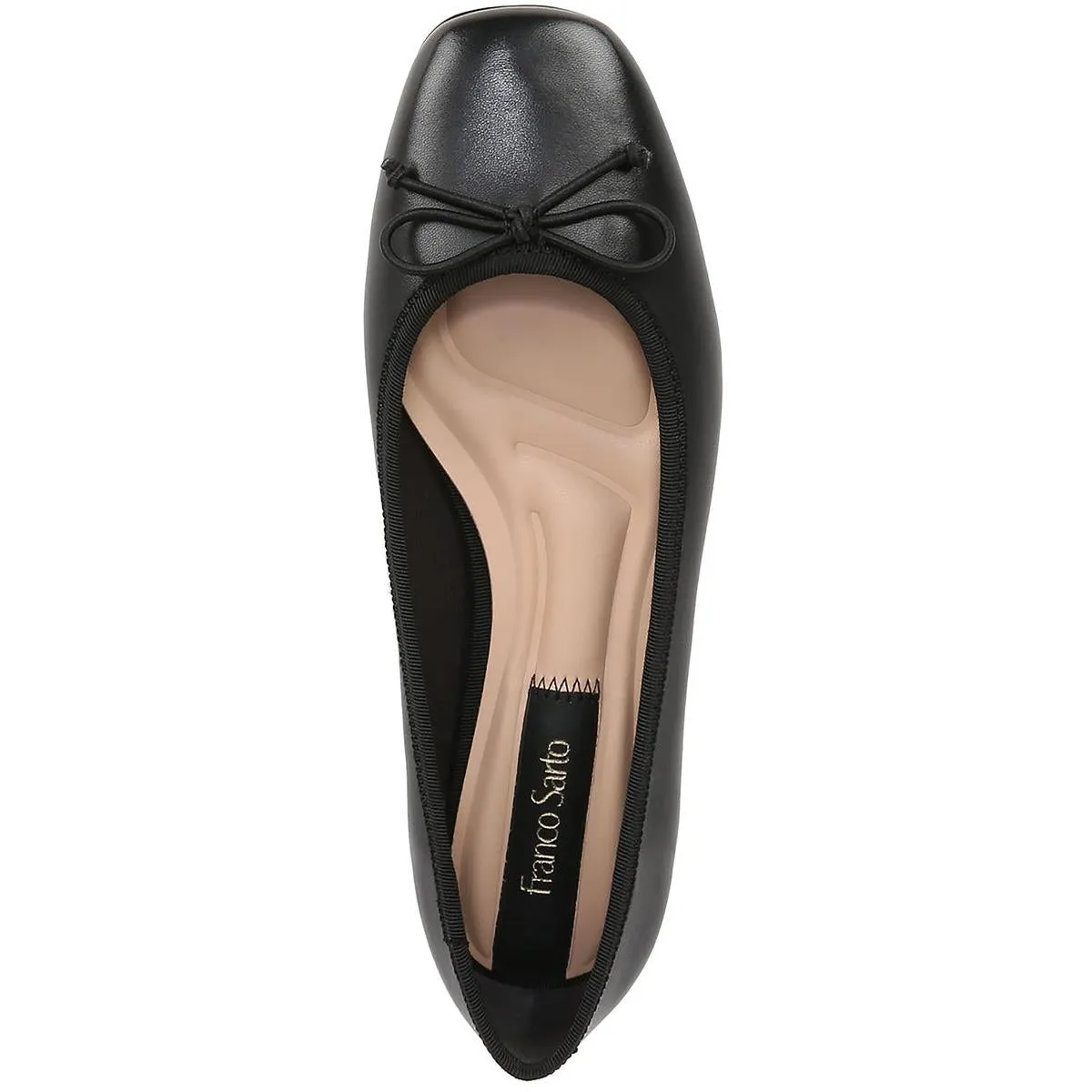 Franco Sarto Womens Abigail Leather Ballet Flats