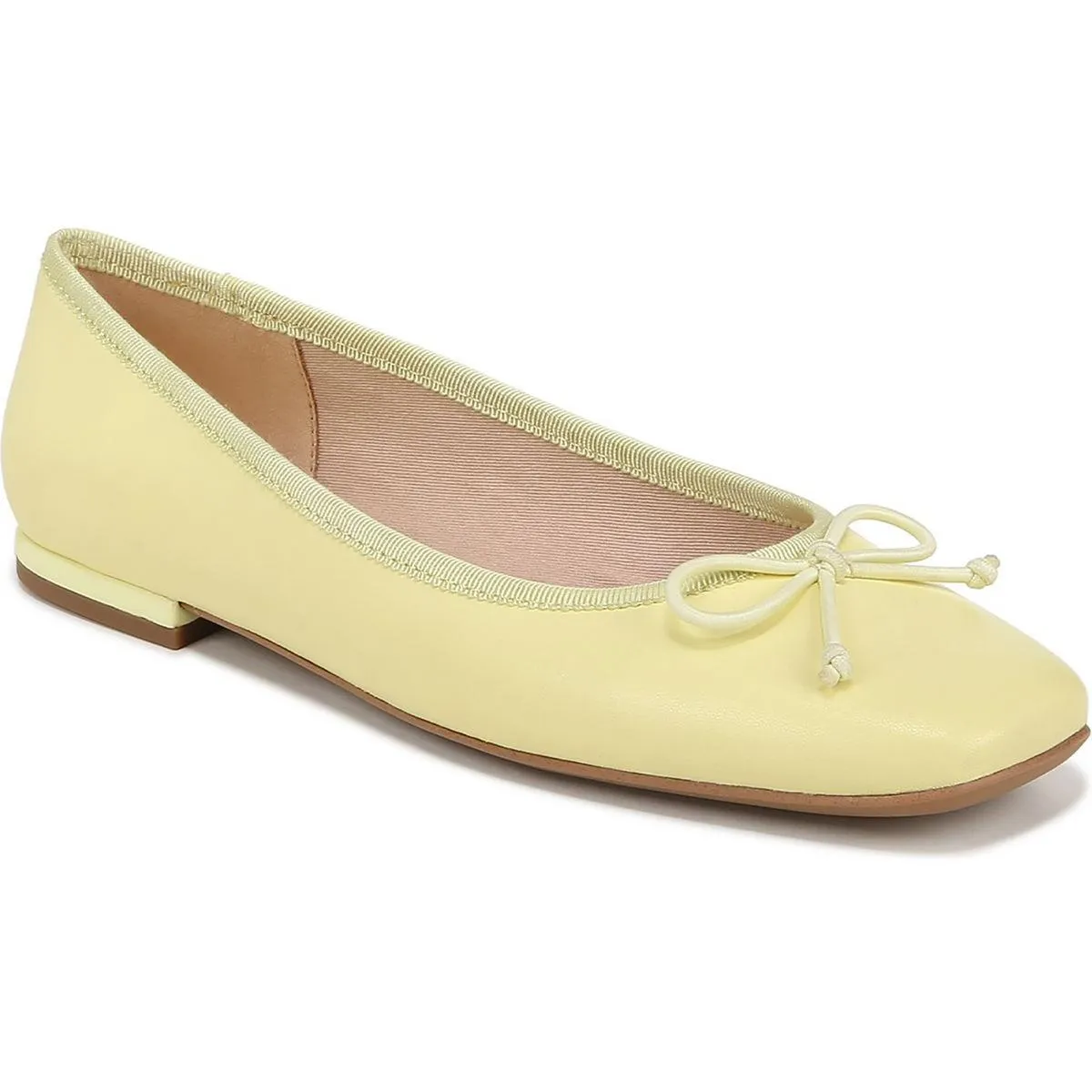 Franco Sarto Womens Abigail Leather Ballet Flats