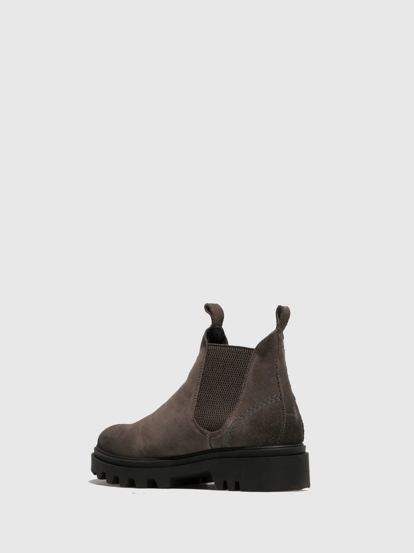 Gray Chelsea Ankle Boots