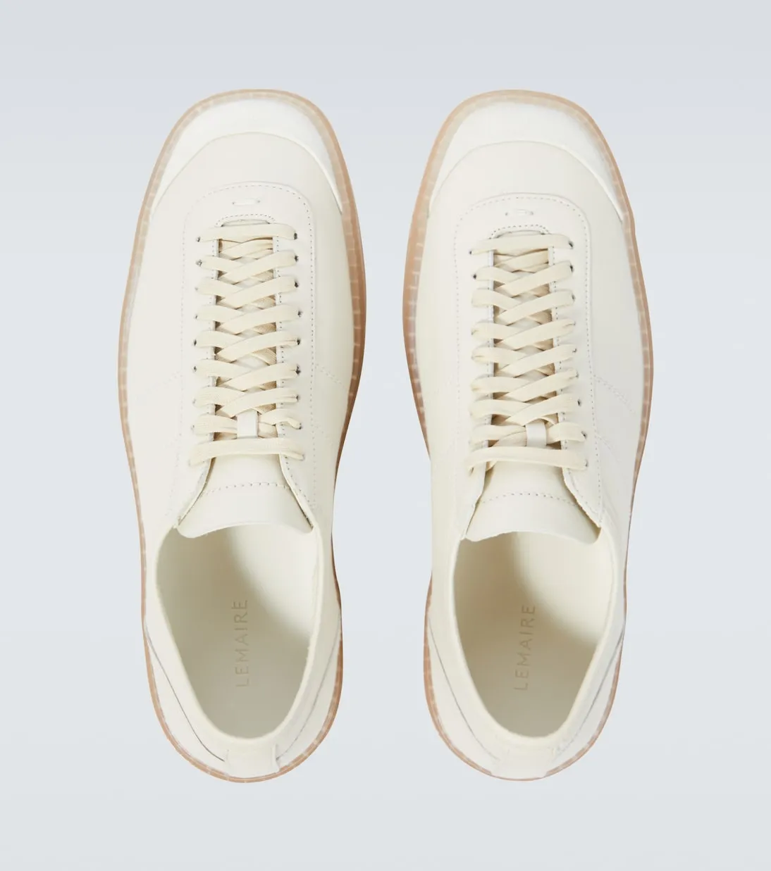 Lemaire linoleum sneakers, white