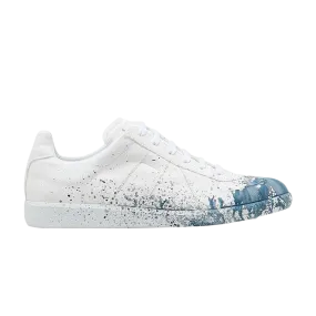 Maison Margiela Replica 'Paint Splatter - White Indigo' sneakers, white