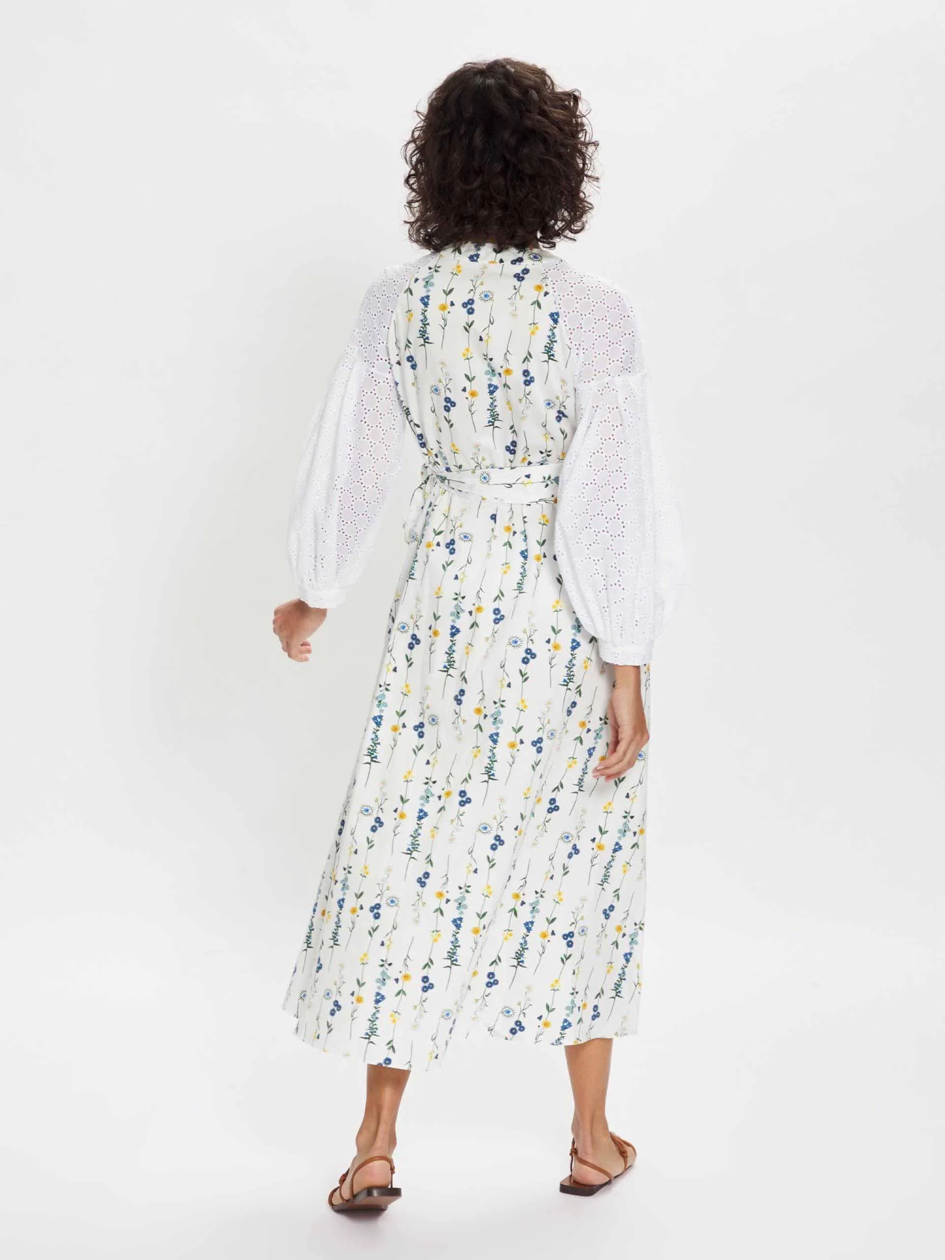 Mia floral long sleeve summer dress