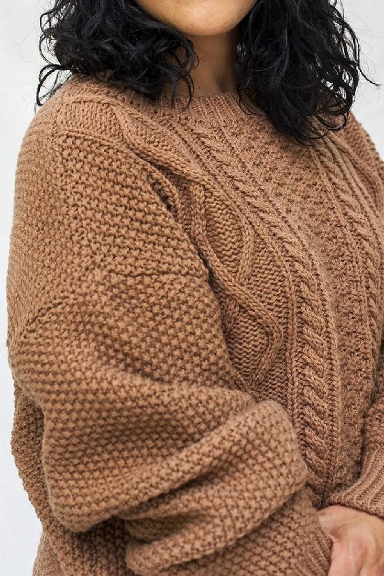 paola wool sweater camel